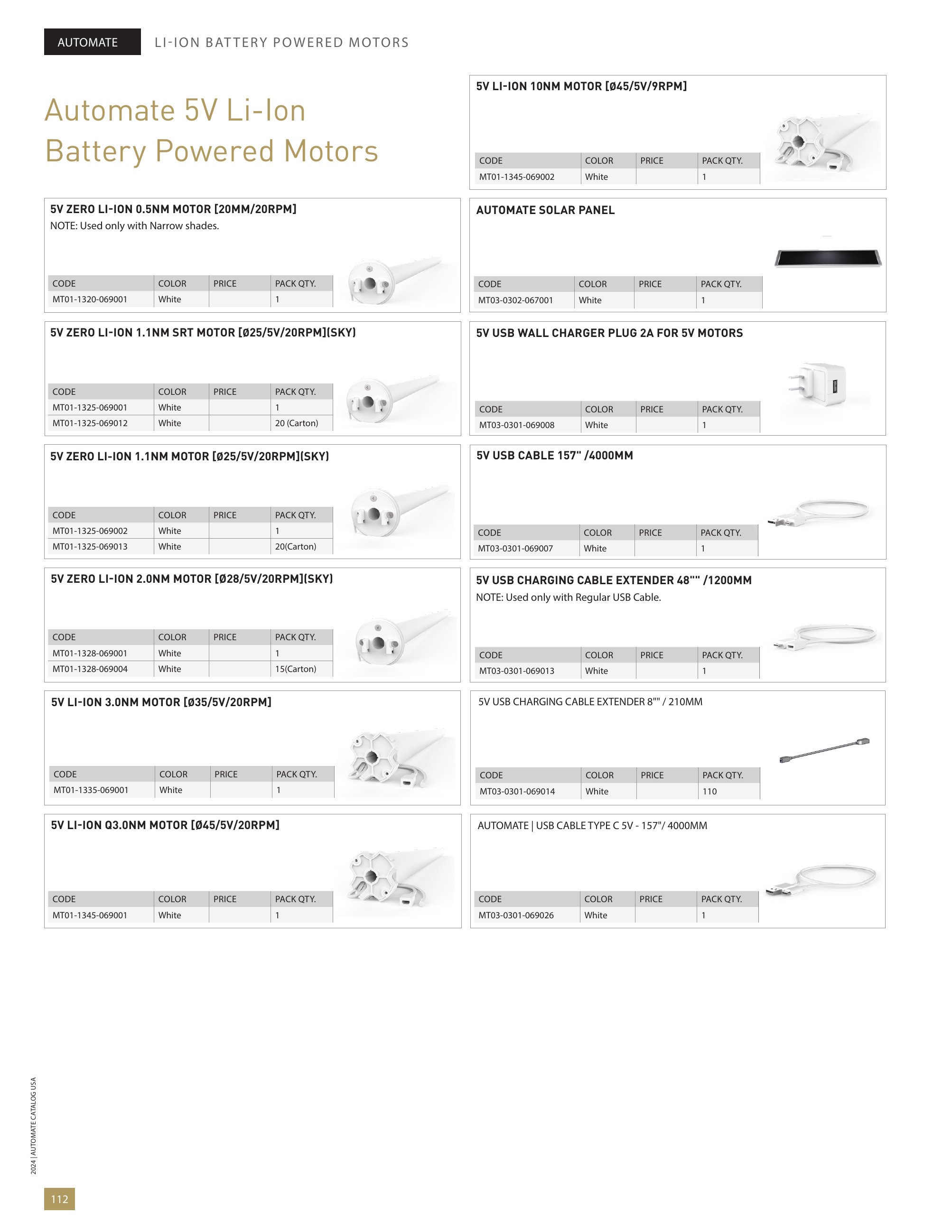 Rollease Acmeda, Catalogs, Automate Product Catalog ARCAT