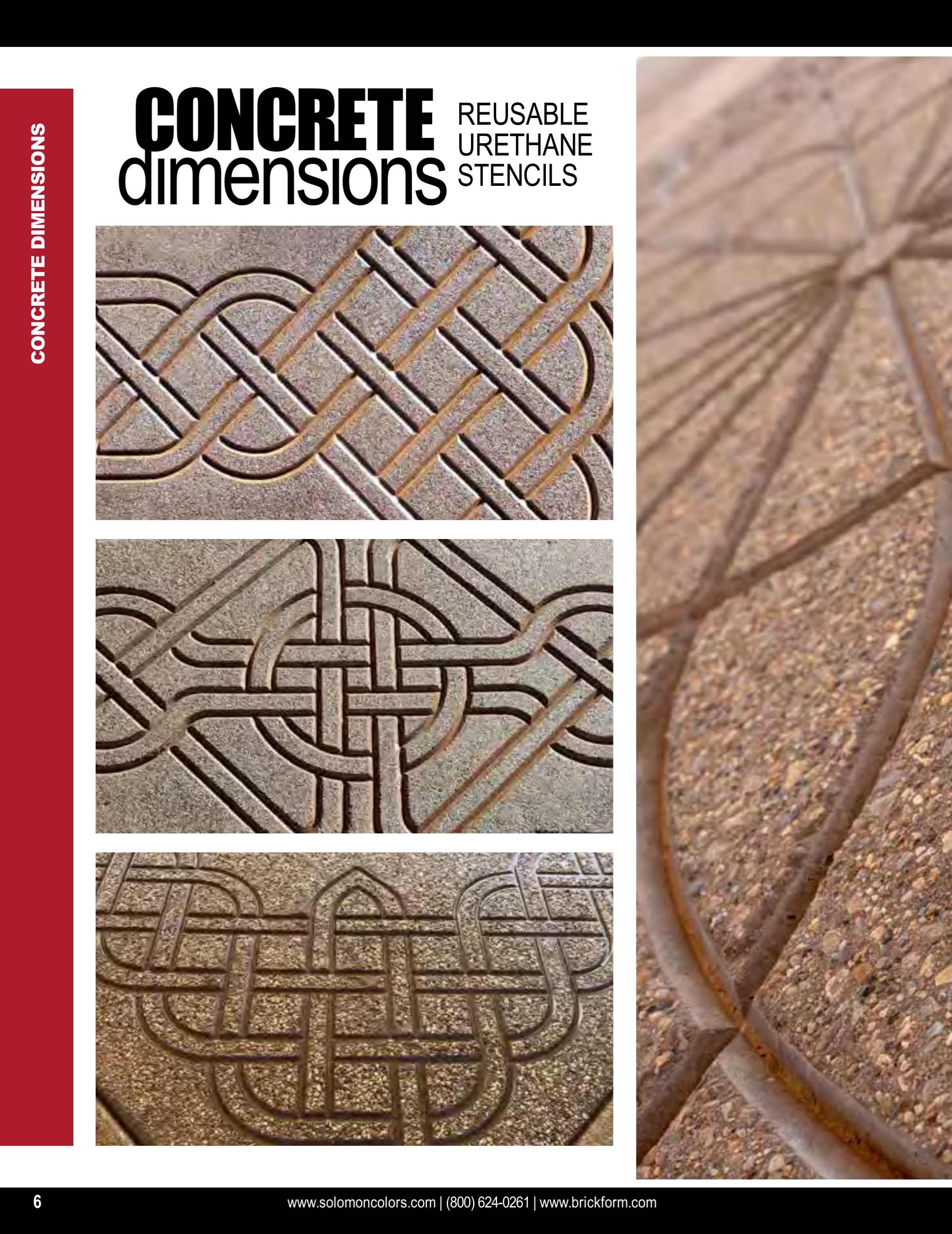 Solomon Colors, Catalogs, Concrete Dimensions ARCAT