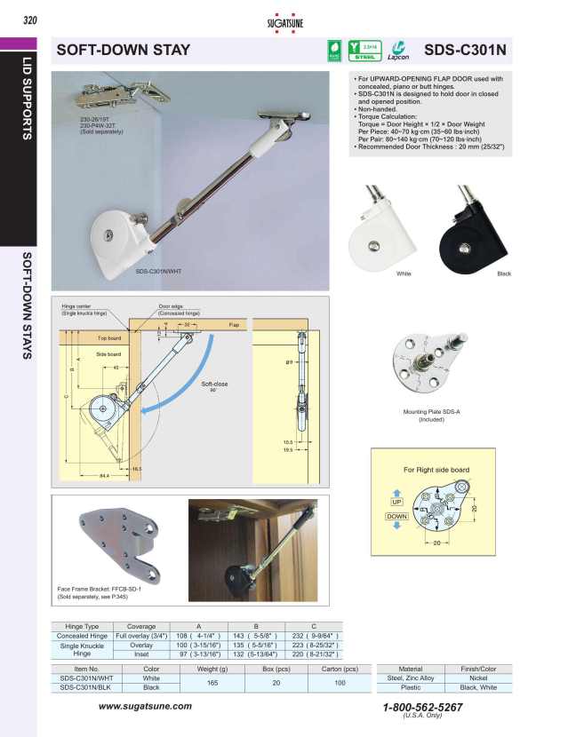 Product catalog