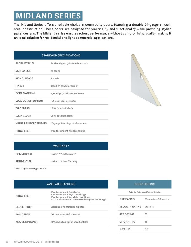 Product catalog