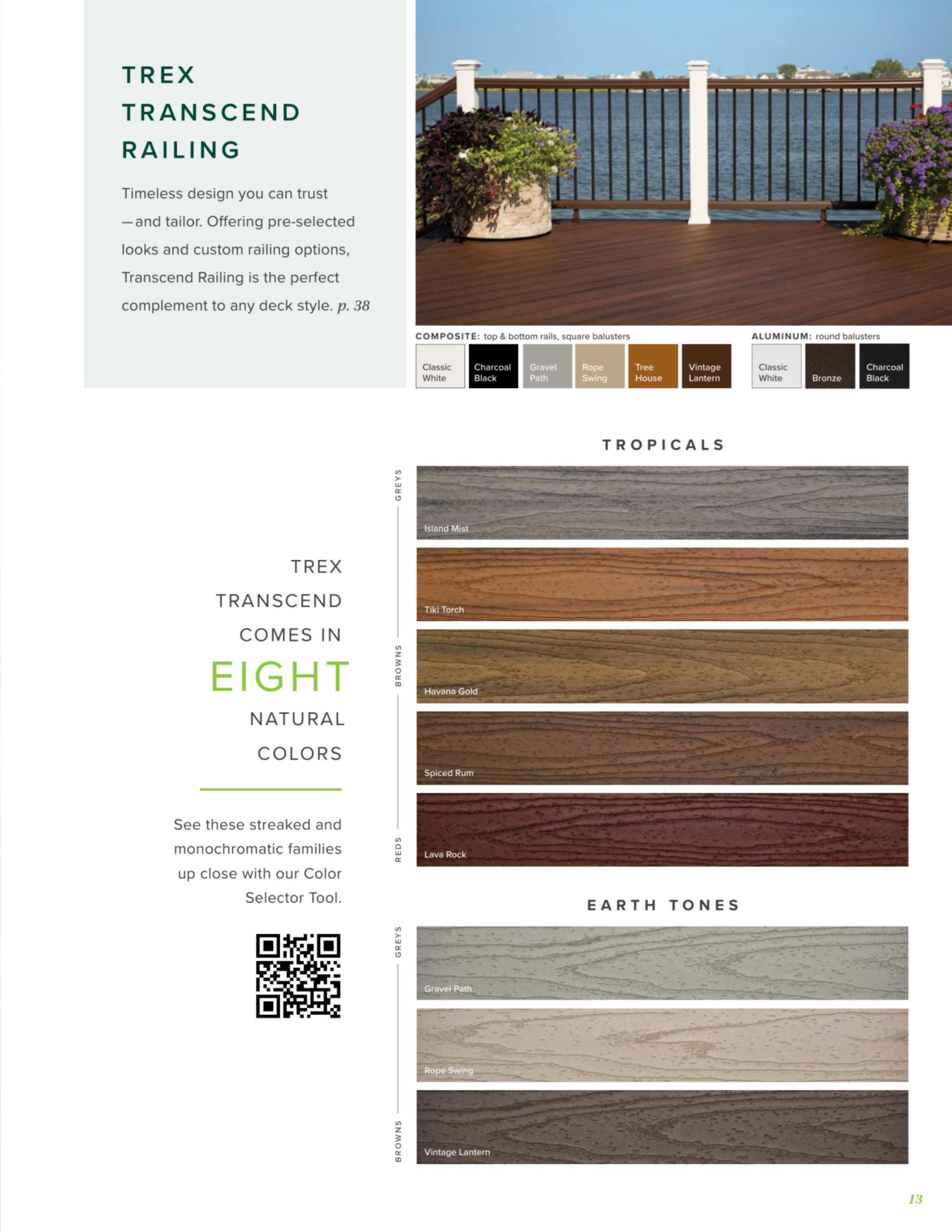 Trex Company Incorporated, Catalogs, Decking and Railing Catalog ARCAT