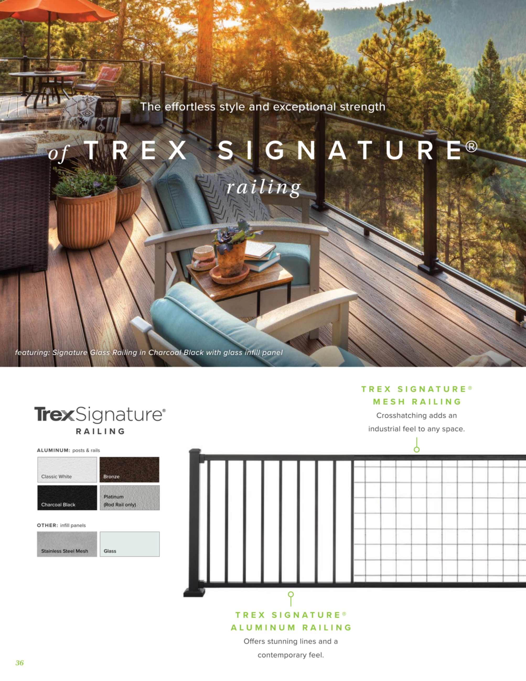 Trex Company Incorporated, Catalogs, Decking and Railing Catalog ARCAT