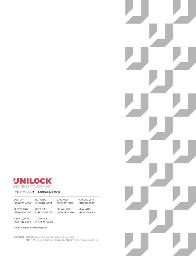 UNILOCK®, Catalogs, Architectural Slabs for Roof Deck Systems Technical