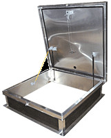 Equipment Access Roof Hatch Single Leaf, Aluminum (RHA)