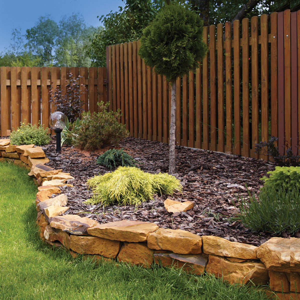 Stained Fencing
