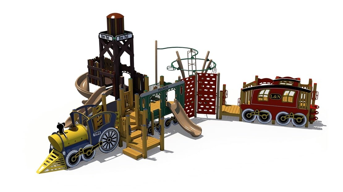 Playground Structures / R3FX-30029-R1 | Train Fueling Station