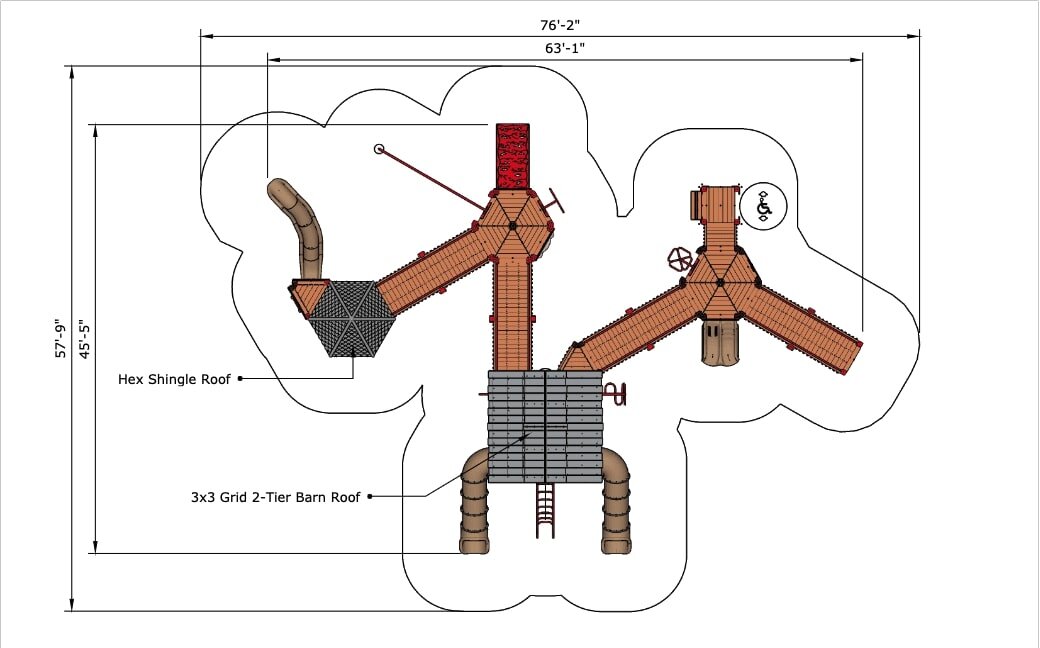 Playground Structures / R3FX-30074
