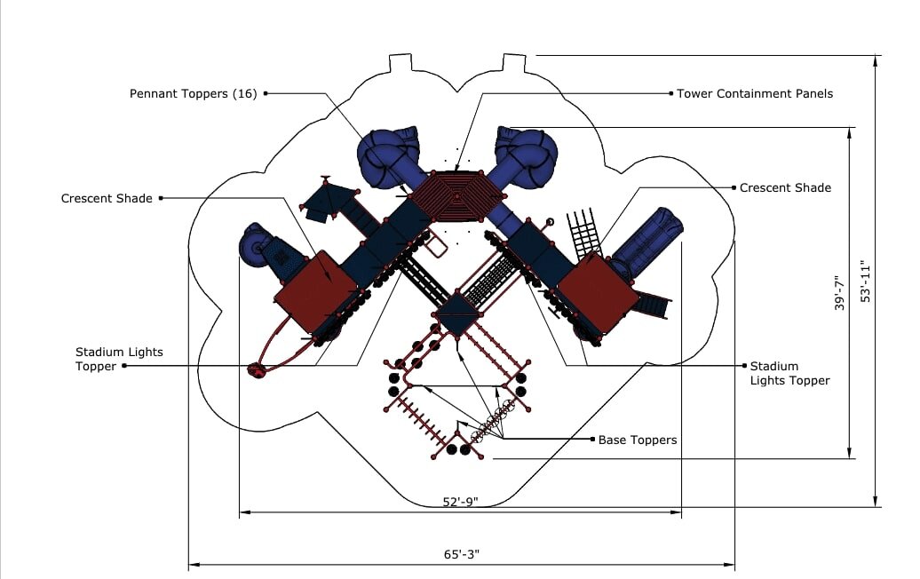 Playground Structures / SRPFX-50222-02