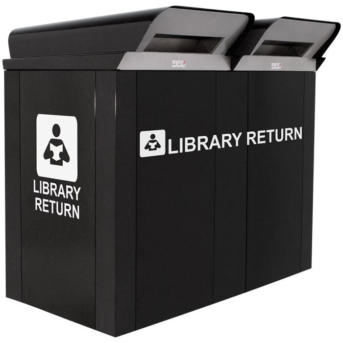 Walk Up Book Return – S-Series DualDrop