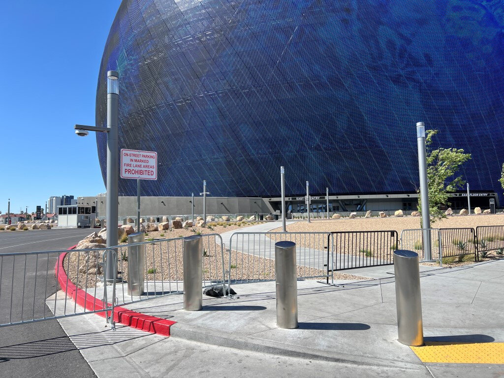 Protecting Iconic Spaces: Barrier1's Hercules M50 Bollards at the MSG Sphere