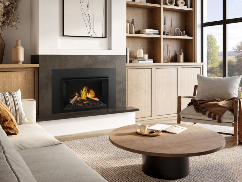 Ei33LCD Large LCD Electric Fireplace Insert