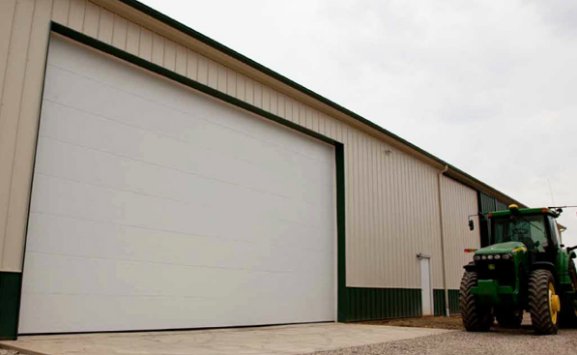 Commercial Insulated Steel Garage Door