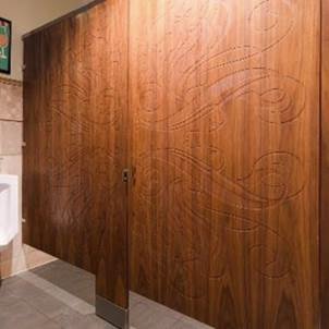 Unique Bathroom Doors
 - Building Product Wood Veneer With Engraving 102fdb9 Arcat