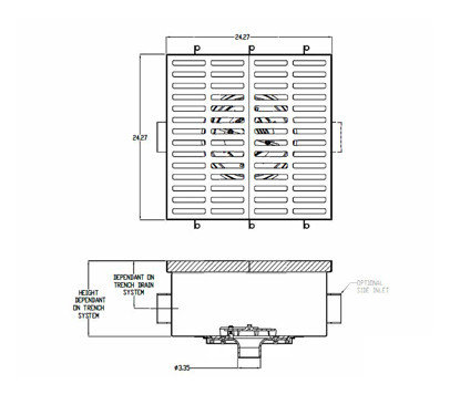 Siphonic Floor/Garage/Trench Drains Hydromax