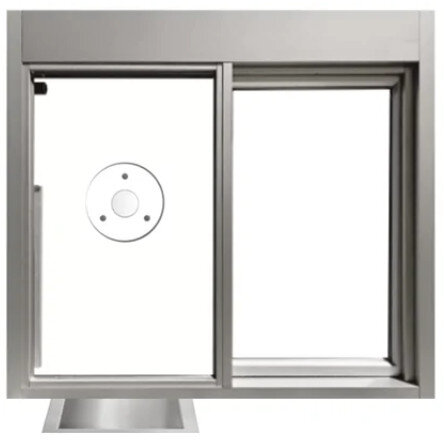 600 Sliding Security Window & Deal Tray Combination