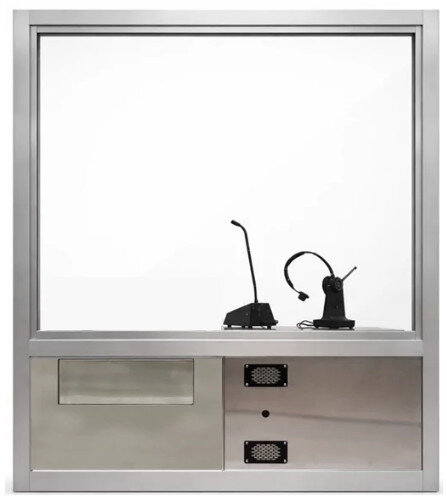 603 Security Window – Fixed Pane with Transaction Drawer