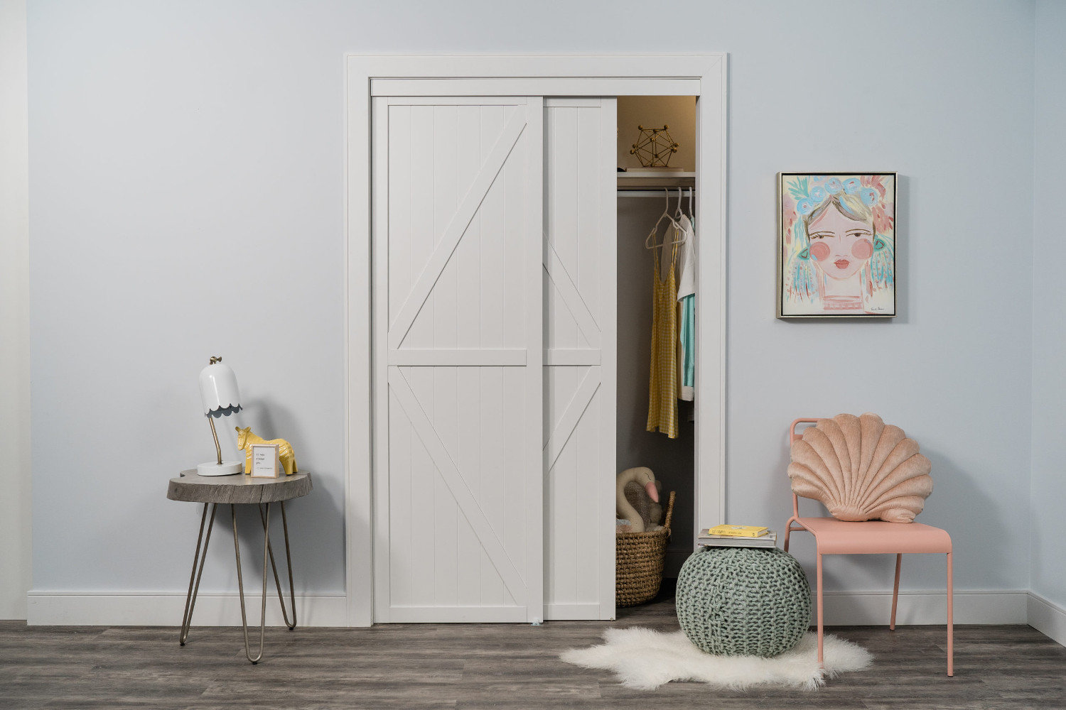 Bypass Closet Doors: Trident Double-K Design