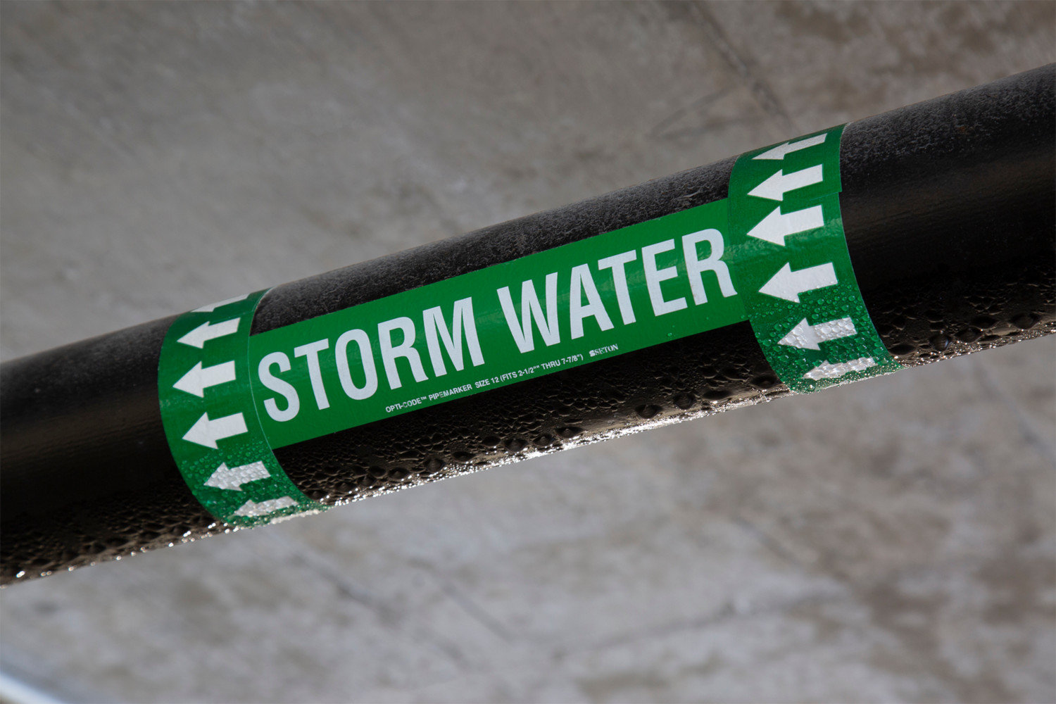 Building Product OptiCode™ SelfAdhesive Pipe Markers [10212a] ARCAT