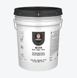 Non-Fibered Black Asphalt Emulsion Roof Coating