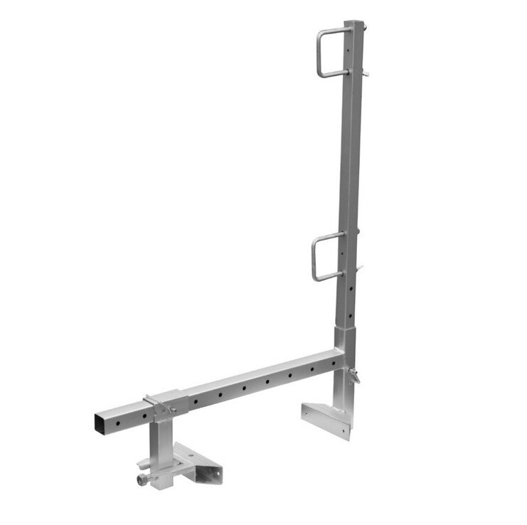 Parapet Wall and Slab Grabber Universal Guardrail System