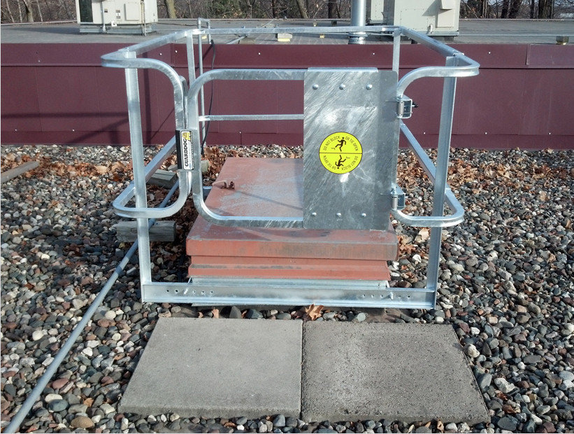 Hatch Defender - Fall Protection Roof Safety Rails - BLUEWATER