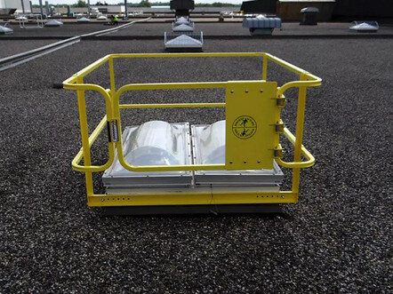 Hatch Defender - Fall Protection Roof Safety Rails - BLUEWATER