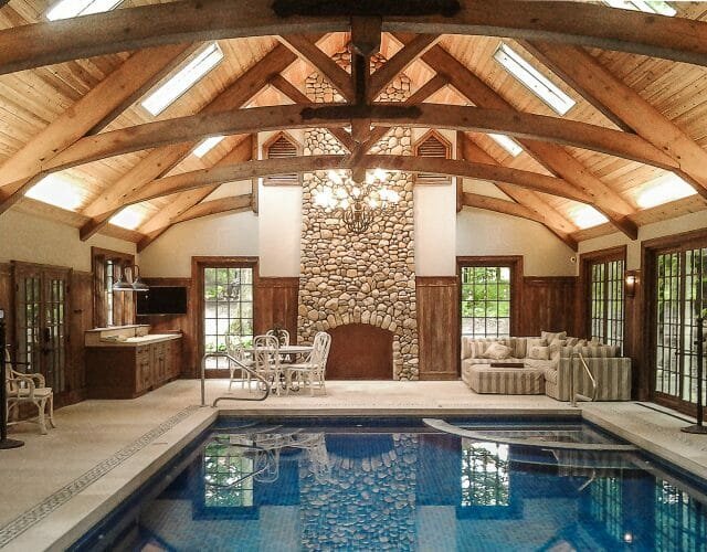 Arched King Post Truss