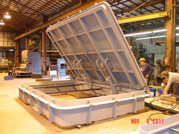Raised Watertight Hatch